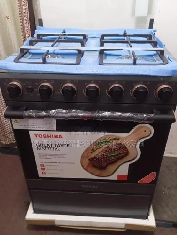 Toshiba 4 Burner Oven (Brand New)