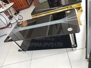Black Glass Coffee Table