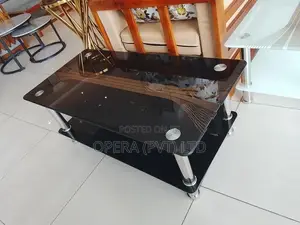Black Glass Coffee Table