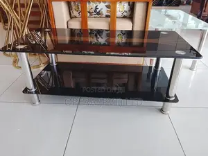 Black Glass Coffee Table