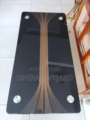 Black Glass Coffee Table