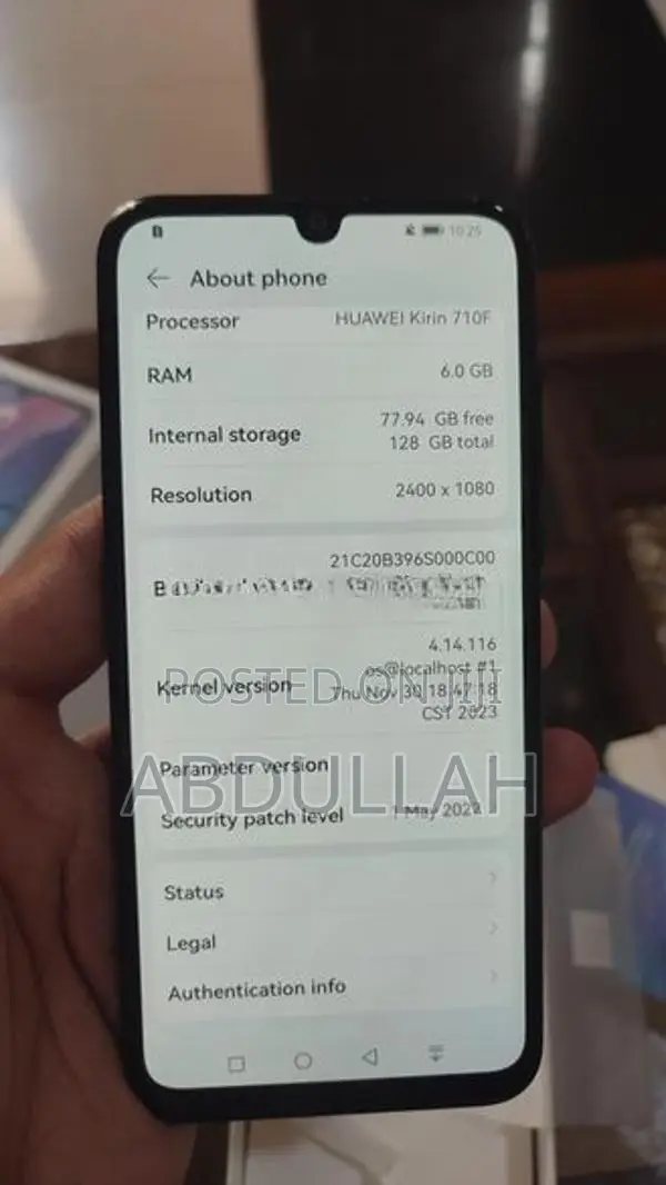 Huawei Y8 Prime (Used)