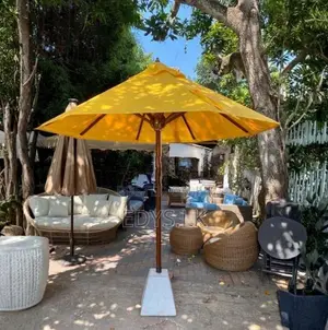 Premium Teak Outdoor Umbrella