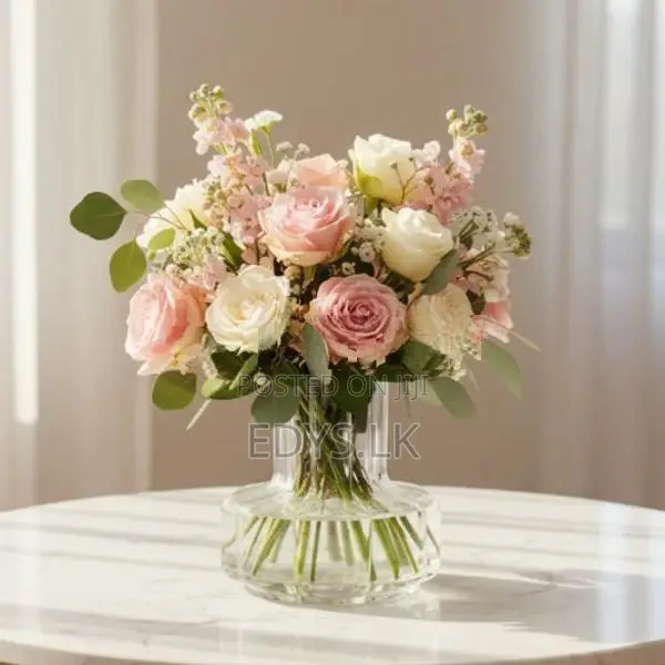 Clear Glass Vase