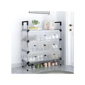 4 Layer Dust Proof Shoe Rack