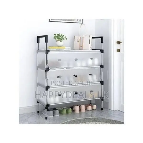 4 Layer Dust Proof Shoe Rack