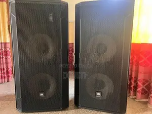 JBL Double Top Speakers with SoundCraft Mixer and AMP