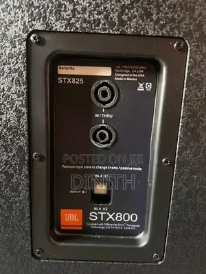 JBL Double Top Speakers with SoundCraft Mixer and AMP