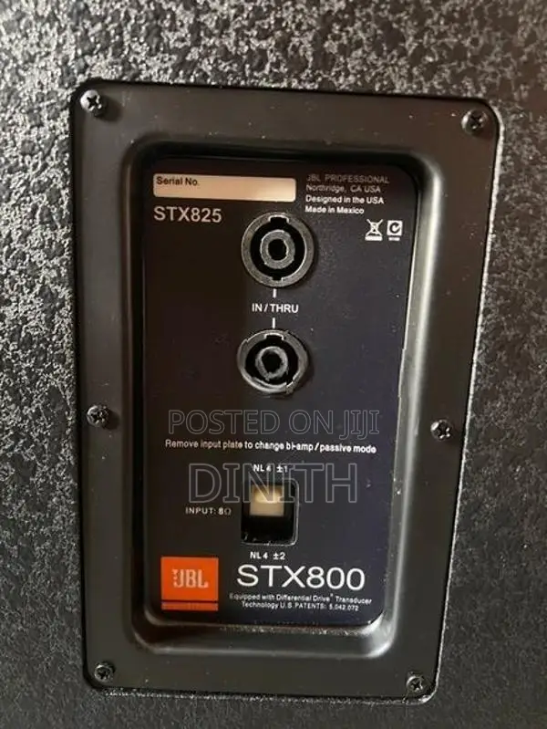 JBL Double Top Speakers with SoundCraft Mixer and AMP