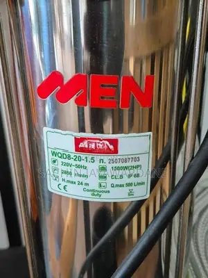Men Submersible pump 2HP