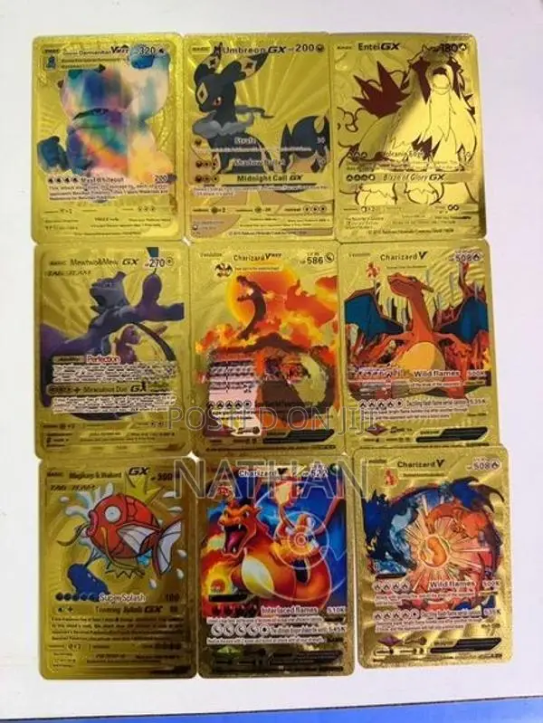 Pokemon Cards (Gold Edition)