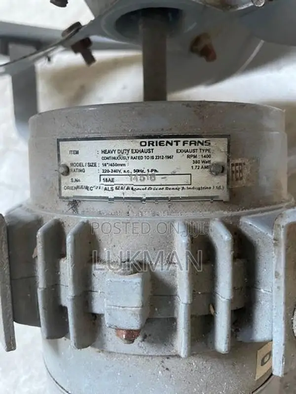 Exhaust Fan (industrial Type)