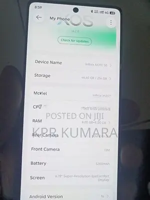 Infinix Note 50 (Used)