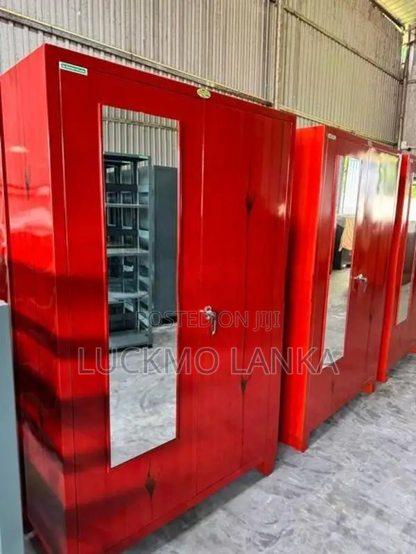 New 6x4 Steel Cupboard With Mirror (Mm7)