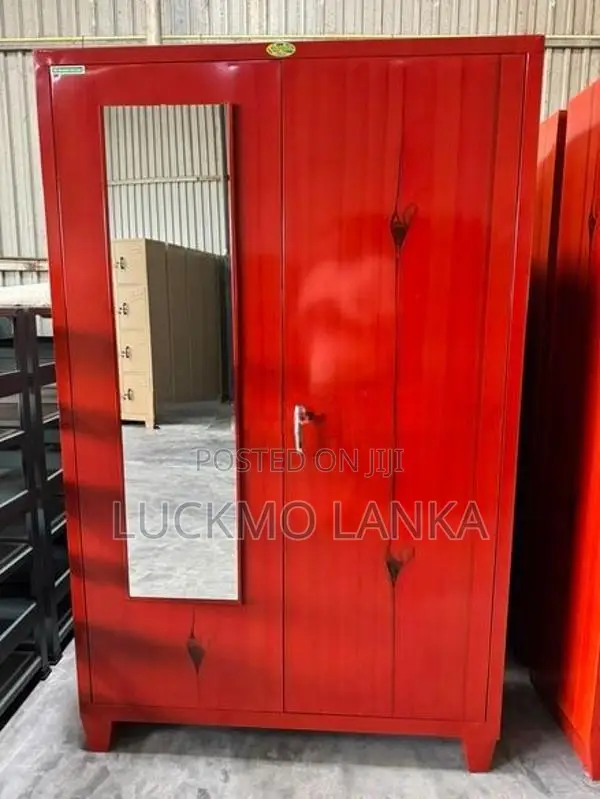 New 6x4 Steel Cupboard With Mirror (Mm7)
