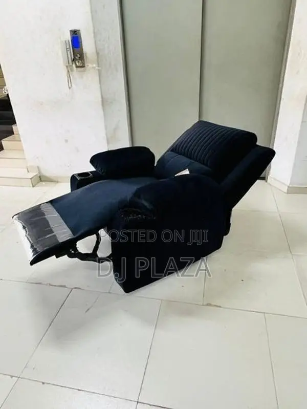 Black Recliner Sofa