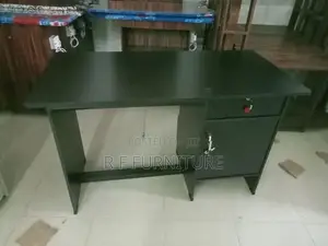 Melamine Writing Table with Cupboard 4 by 2