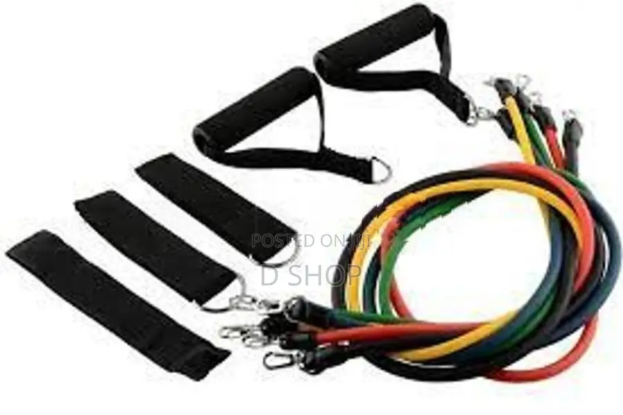 11 Pcs Power Resistance Exerciser Band -