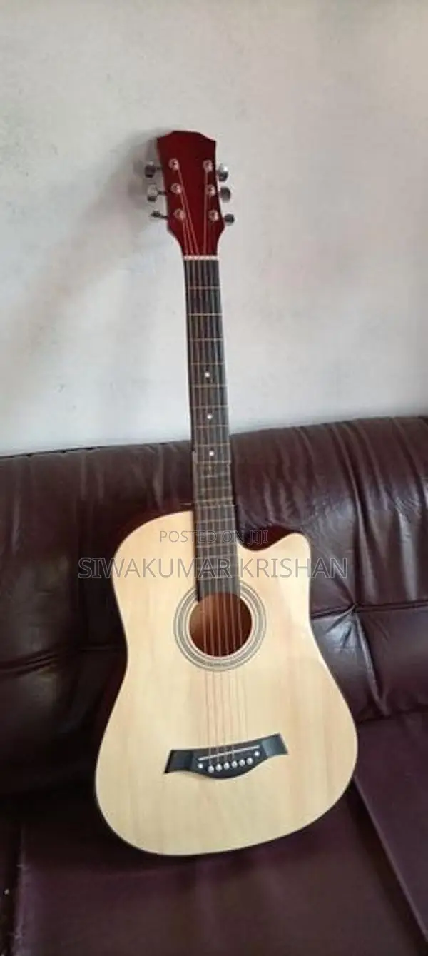 Acoustic Guitar, Pick, Bag, Capo