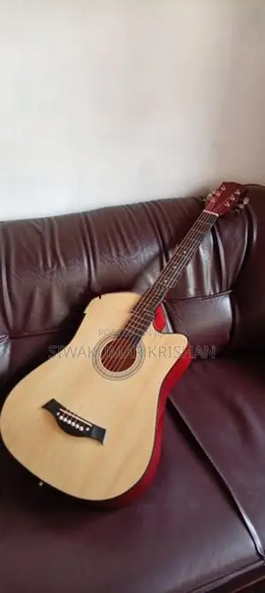 Acoustic Guitar, Pick, Bag, Capo