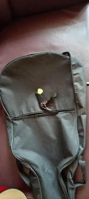 Acoustic Guitar, Pick, Bag, Capo