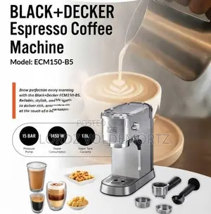 Black+Decker Espresso Coffee Machine - Brand New
