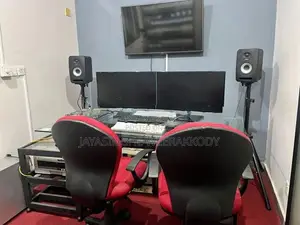 Professional Glass Editing Table With 2 Side Decks
