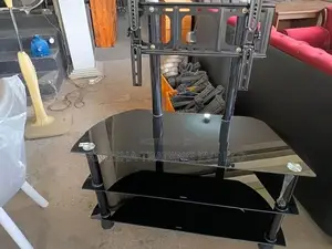 Tv Folder with Tempered Glass Table