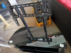 Tv Folder with Tempered Glass Table