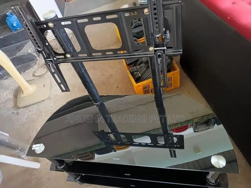 Tv Folder with Tempered Glass Table