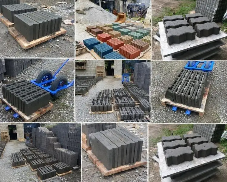 Diamond 3-45 Cement Block Making Machine