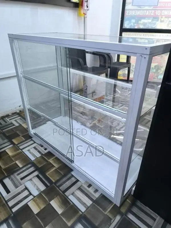Glass Display Table