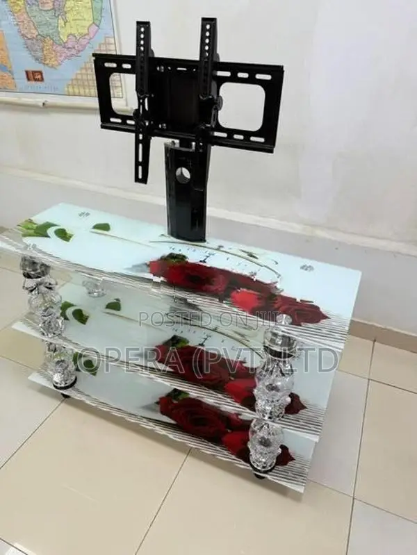 Glass TV Stand