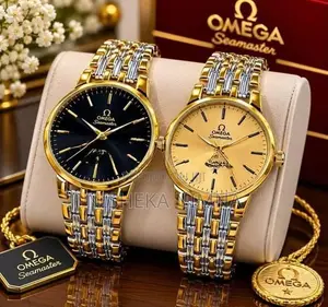 Omega Unisex 2 Tone Chain Watch