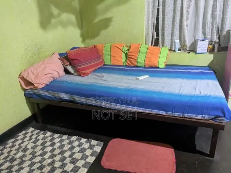 Steel Double Bed with Matress (6ft x 4ft)