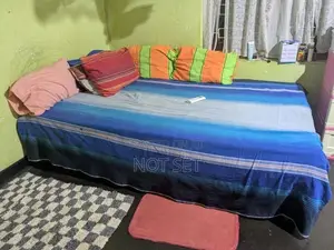Steel Double Bed with Matress (6ft x 4ft)