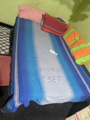 Steel Double Bed with Matress (6ft x 4ft)