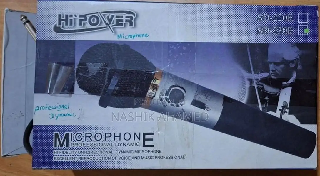 Hitpower Professional Dynamic Microphone