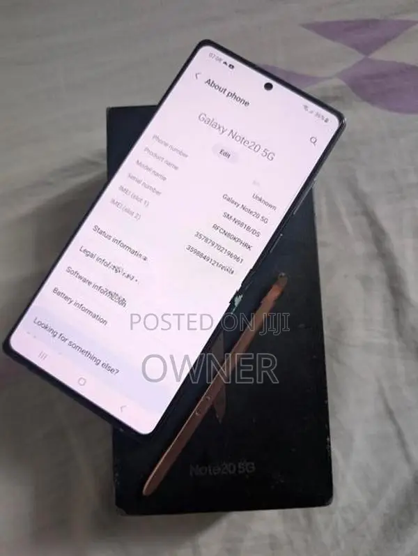 Samsung Galaxy Note 20 (Used)