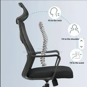 New Head Rest Mesh Office Chair