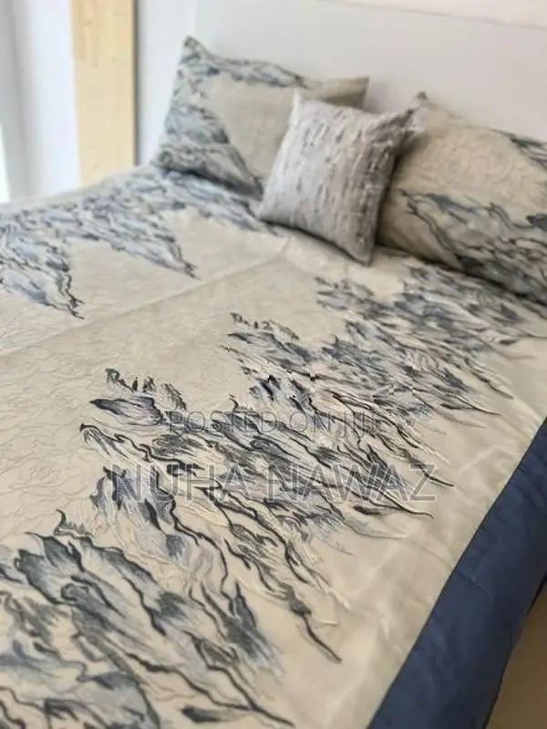 Bridal Bed Sheet with Cushion