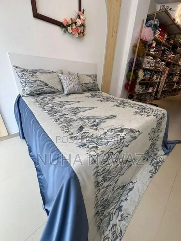 Bridal Bed Sheet with Cushion