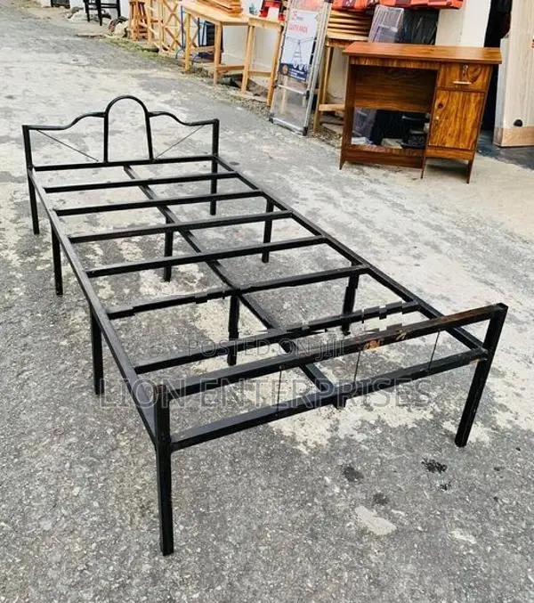 Steel single beds 6×3