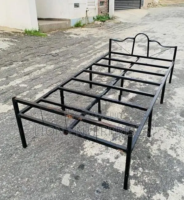 Steel single beds 6×3