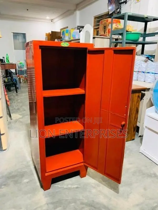 Steel cupboards