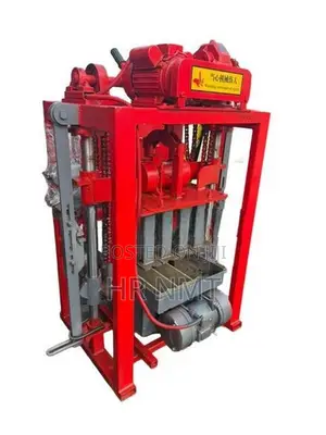 4 Cement Block Making Machine (Semi Automatic) – gal