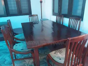 Mahogany Table With Chairs