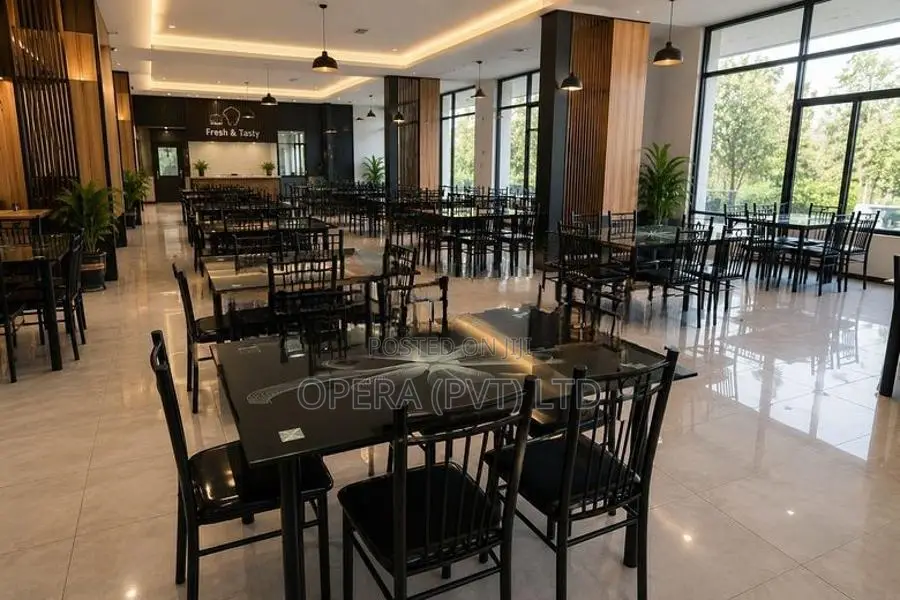 Restaurant Dining Table With Chair