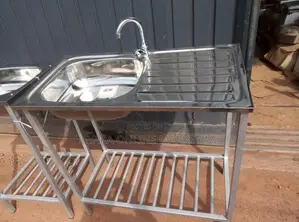 Stainless Sink With Frame