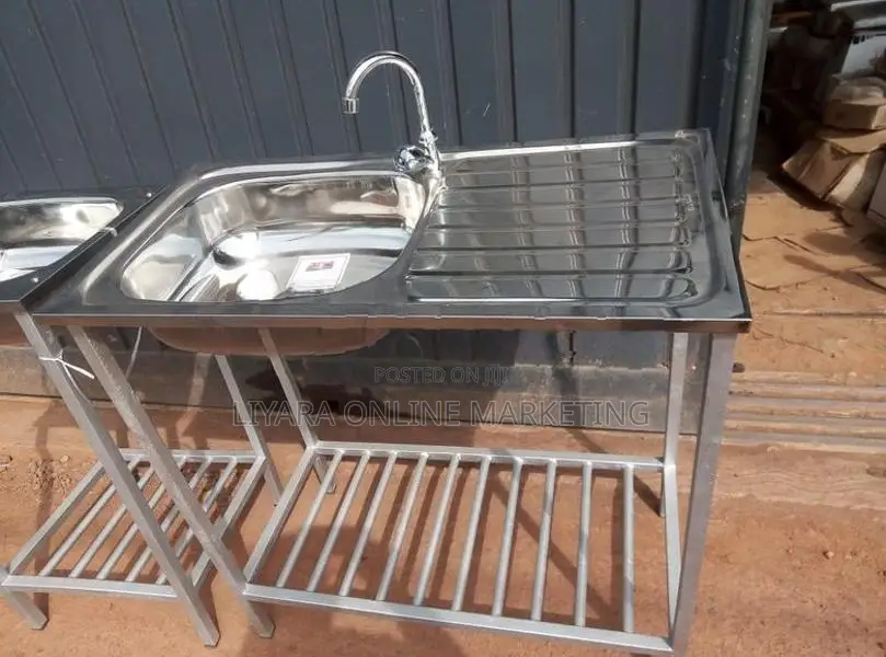 Stainless Sink With Frame